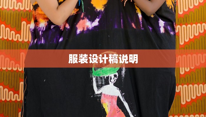 服装设计稿说明